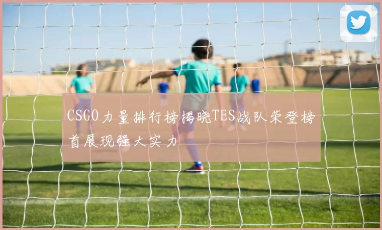 CSGO力量排行榜揭晓TES战队荣登榜首展现强大实力